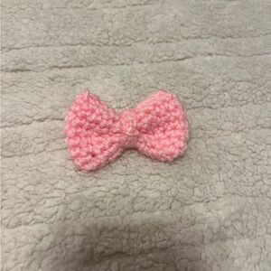 Handmade pink bow